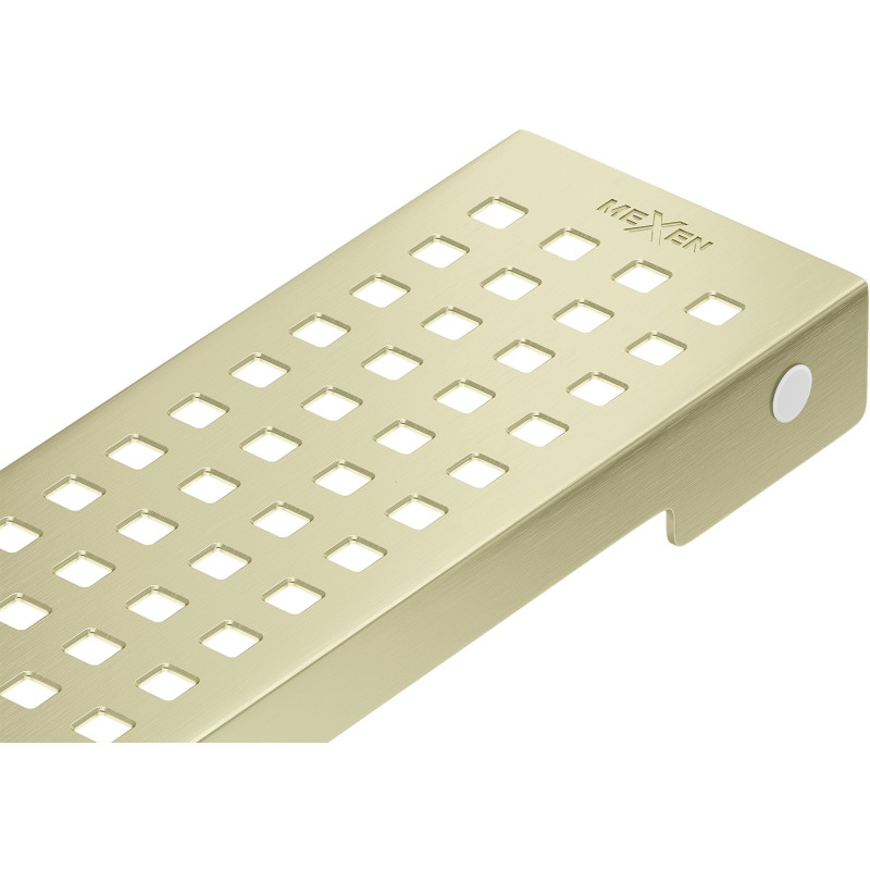 Mexen Flat M08 kryt na líniový odtok 60 cm, zlatý brúsený - 1A25060