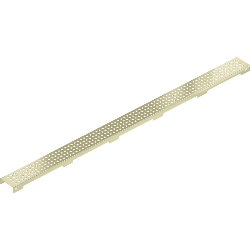 Mexen Flat M08 maska na odtokovú lištu 80 cm, zlatá brúsená - 1A25080
