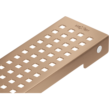 Mexen Flat M08 krytka pre líniový odtok 50 cm, brúsená meď - 1C25050
