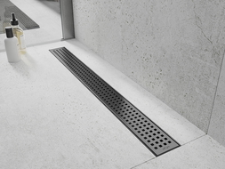 Mexen Flat M08 kryt na sprchový kanál 70 cm, kartáčovaná gun gray - 1E25070