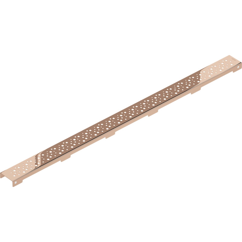 Mexen Flat M12 maskovnica na líniový odtok 80 cm, ružové zlato - 1621080