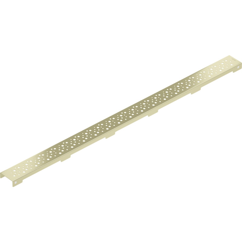 Mexen Flat M12 kryt na líniový odtok 80 cm, zlatý kefovaný - 1A21080