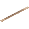 Mexen Flat M12 kryt na líniový odtok 100 cm, brúsená meď - 1C21100