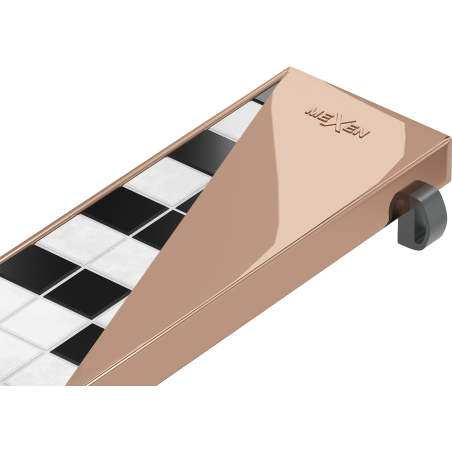 Mexen Flat M13 maskovacia doska 2v1 pre lineárny odtok 100 cm, ružové zlato - 1619100