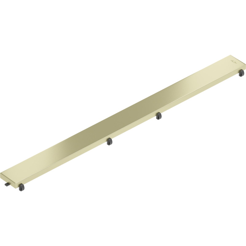 Mexen Flat Kryt M13 2v1 pre lineárny odtok 70 cm, zlatý kartáčovaný - 1A19070