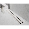 Mexen Flat M13 maskovacia súprava 2v1 na lineárny odtok 60 cm, brúsená meď - 1C19060