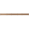 Mexen Flat M13 kryt 2v1 pre čiarový odtok 80 cm, brúsená meď - 1C19080