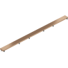 Mexen Flat M13 krytka 2v1 pre líniový odtok 100 cm, kartáčovaná meď - 1C19100
