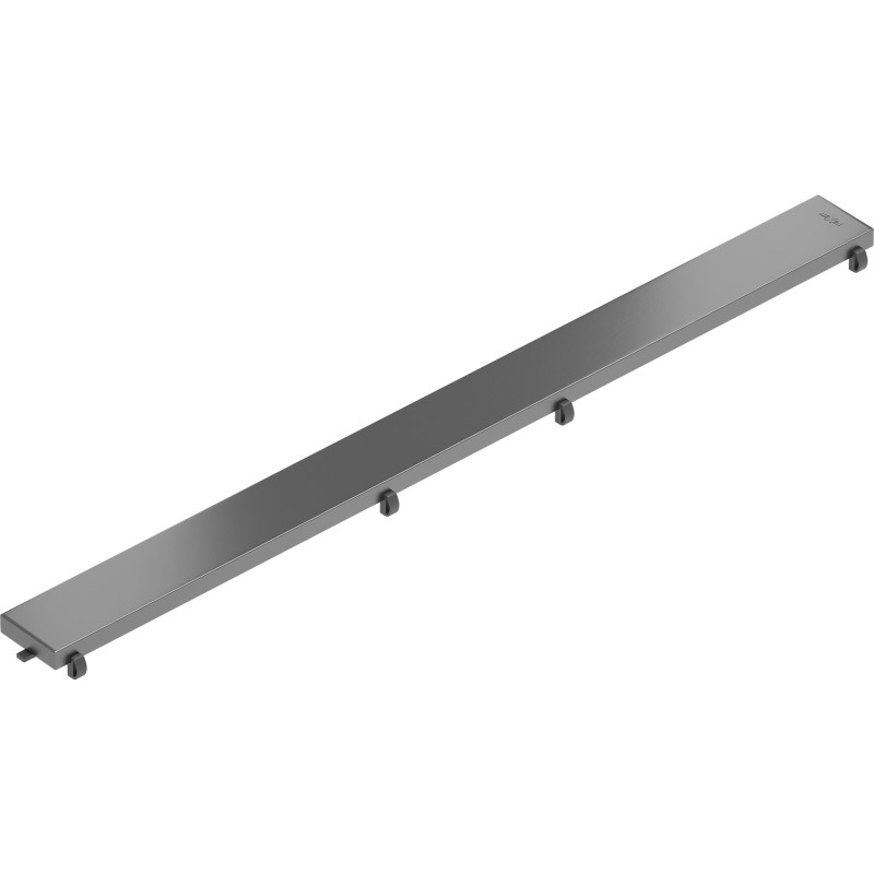Mexen Flat M13 krytka 2v1 pre lineárny odtok 60 cm, kartáčovaná zbraňová sivá - 1E19060