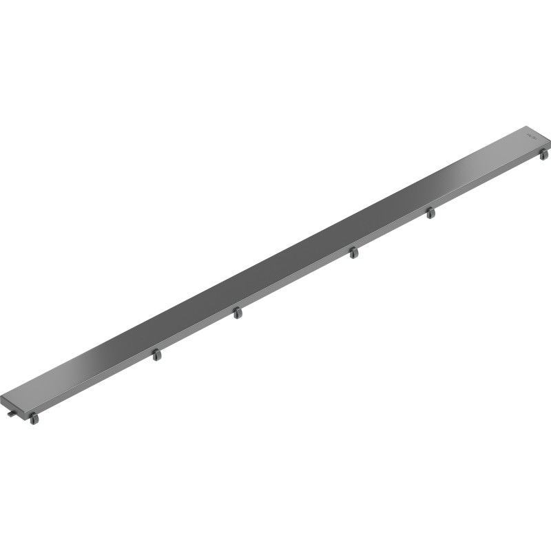 Mexen Flat M13 maskovacia platňa 2v1 pre lineárny odtok 80 cm, gun gray brúsená - 1E19080