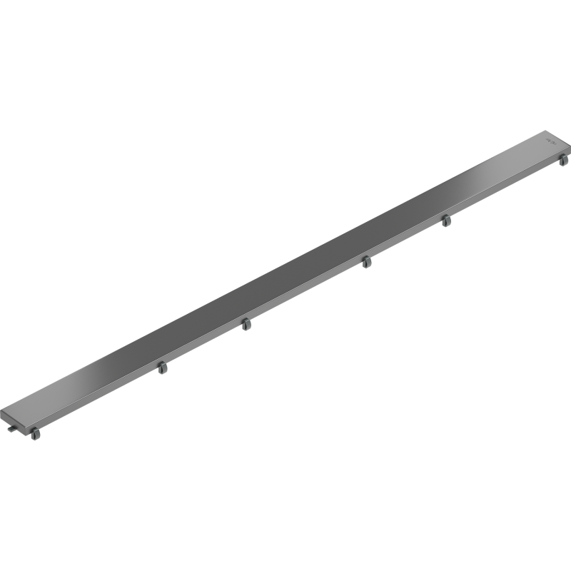 Mexen Flat M13 maskovnica 2v1 pre líniový odtok 100 cm, gun gray brúsený - 1E19100