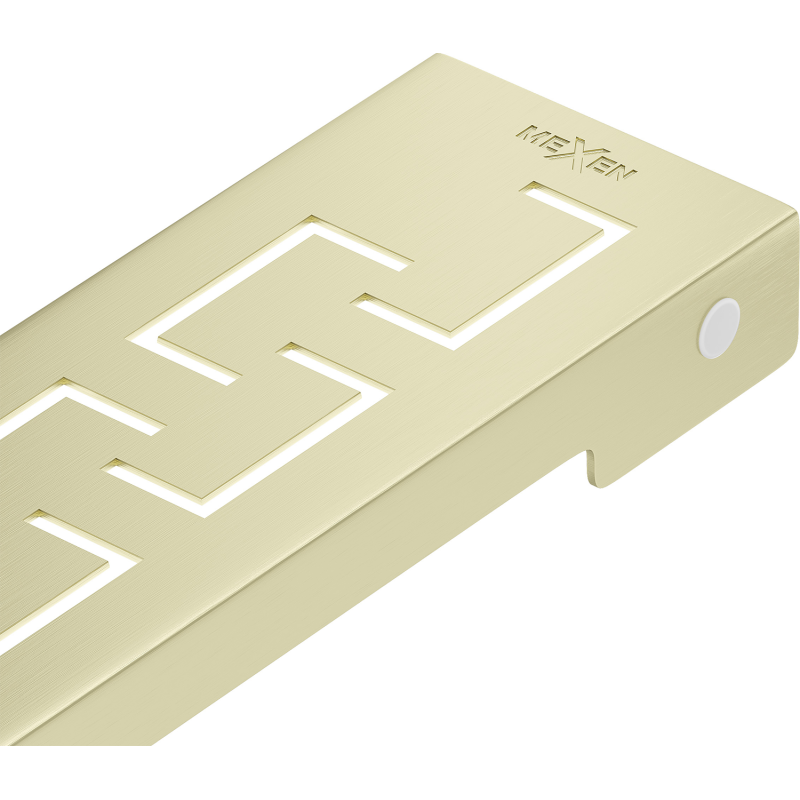 Mexen M15 kryt na líniový odtok 60 cm, zlatý kartáčovaný - 1A24060