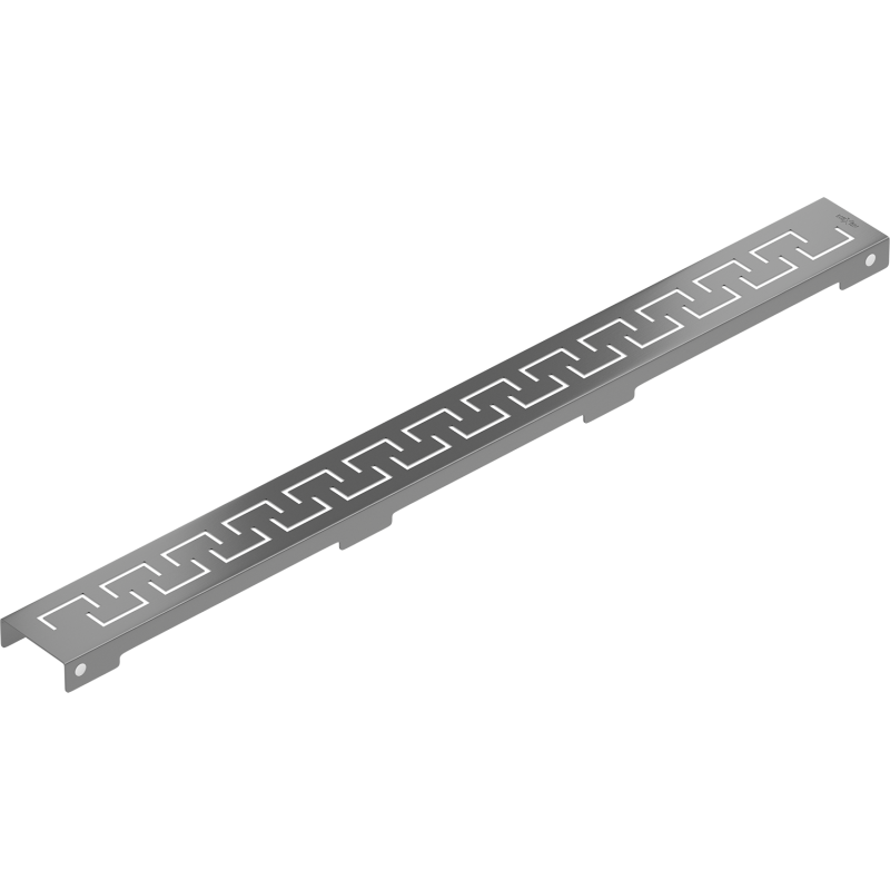 Mexen Flat M15 kryt na lineárny odtok 50 cm, gun gray kartáčovaný - 1E24050