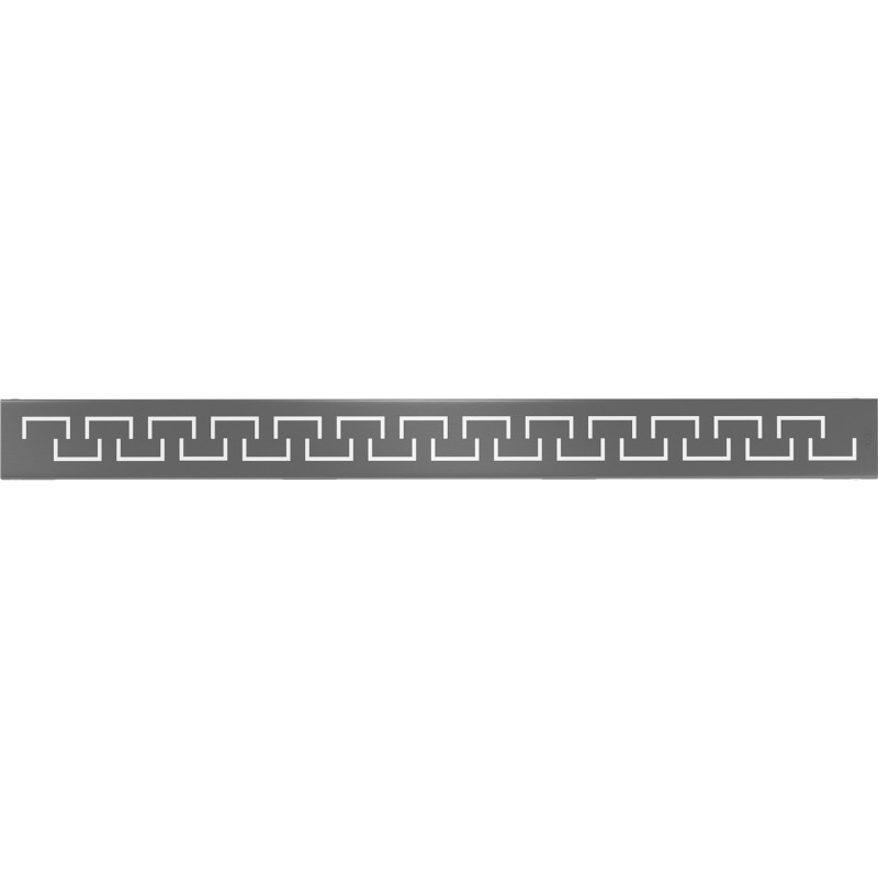 Mexen Flat M15 kryt na lineárny odtok 50 cm, gun gray brúsený - 1E24050