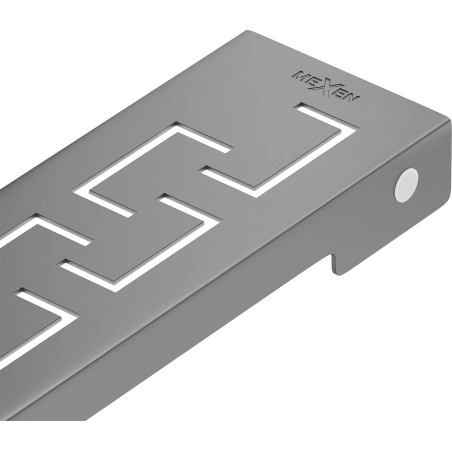 Mexen Flat M15 kryt odtokového žľabu 80 cm, brúsená gun gray - 1E24080