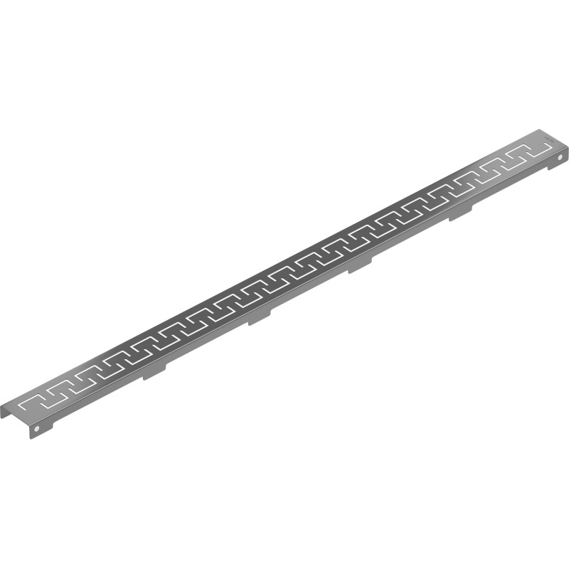 Mexen Flat M15 kryt na odtok 90 cm, gun gray brúsené - 1E24090