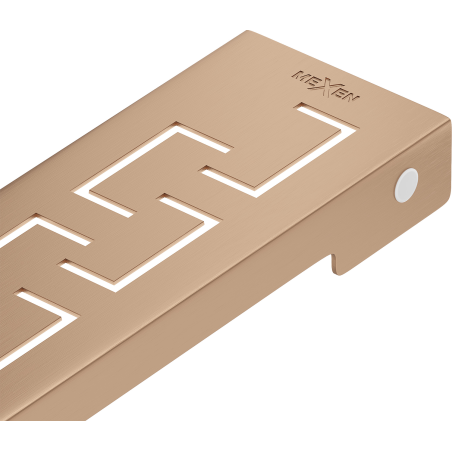 Mexen Flat M15 kryt na lineárny odtok 50 cm, kartáčovaná meď - 1C24050