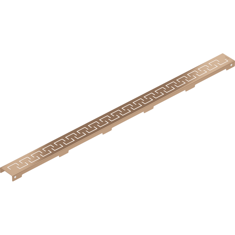 Mexen Flat M15 Kryt pre líniový odtok 80 cm, brúsená meď - 1C24080