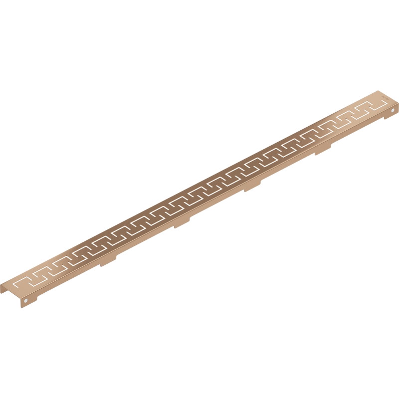 Mexen Flat M15 maskovacia krytka pre líniový odtok 90 cm, brúsená meď - 1C24090