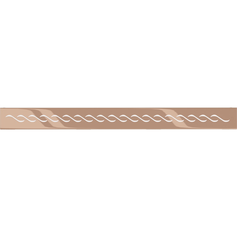 Mexen Flat M18 kryt na lineárny odtok 60 cm, ružové zlato - 1623060