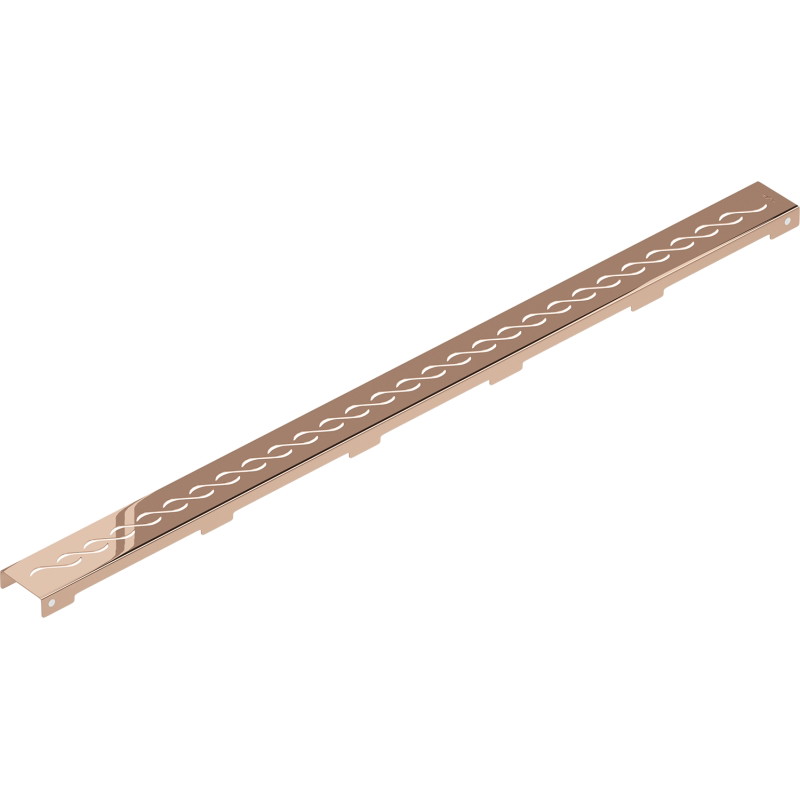 Mexen Flat M18 krytka na podlahový žľab 80 cm, ružové zlato - 1623080