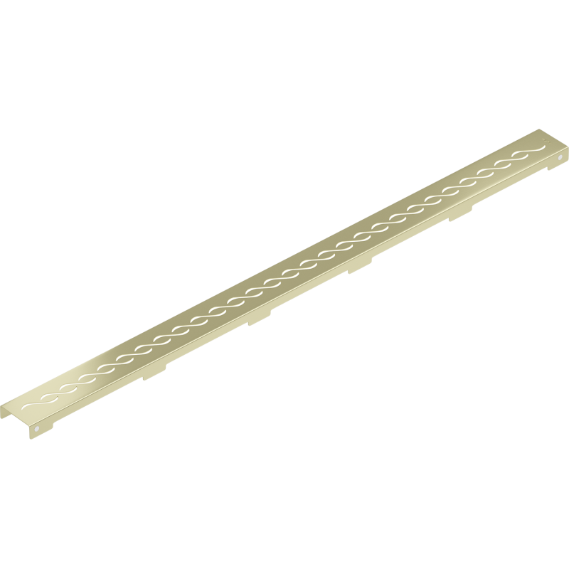 Mexen M18 maskovacia lišta na líniový odtok 80 cm, zlatá brúsená - 1A23080