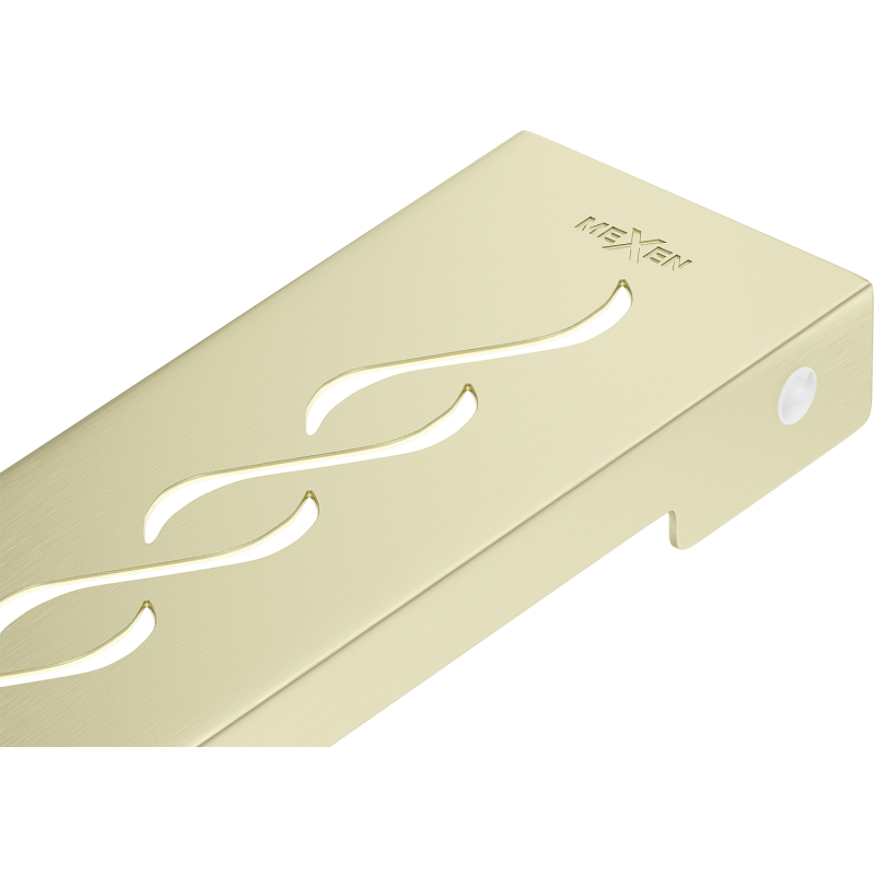 Mexen M18 kryt odtoku pre líniový odtok 100 cm, zlatý kartáčovaný - 1A23100