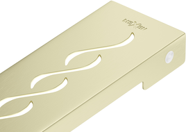 Mexen M18 kryt odtoku pre líniový odtok 100 cm, zlatý kartáčovaný - 1A23100