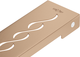 Mexen Flat M18 kryt na lineárny odtok 50 cm, brúsená meď - 1C23050