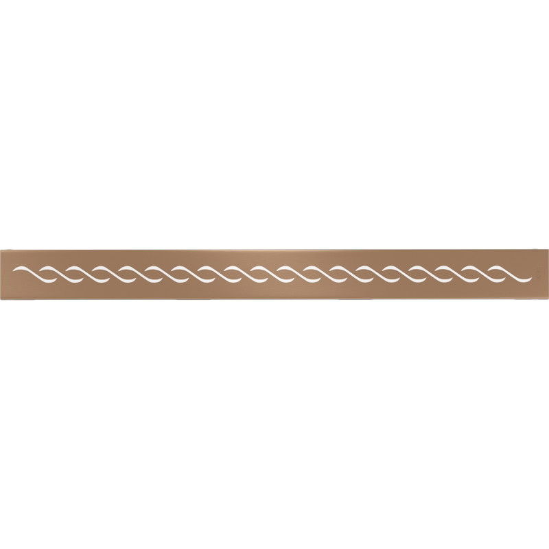 Mexen Flat M18 kryt do liniového odtoku 50 cm, brúsená meď - 1C23050