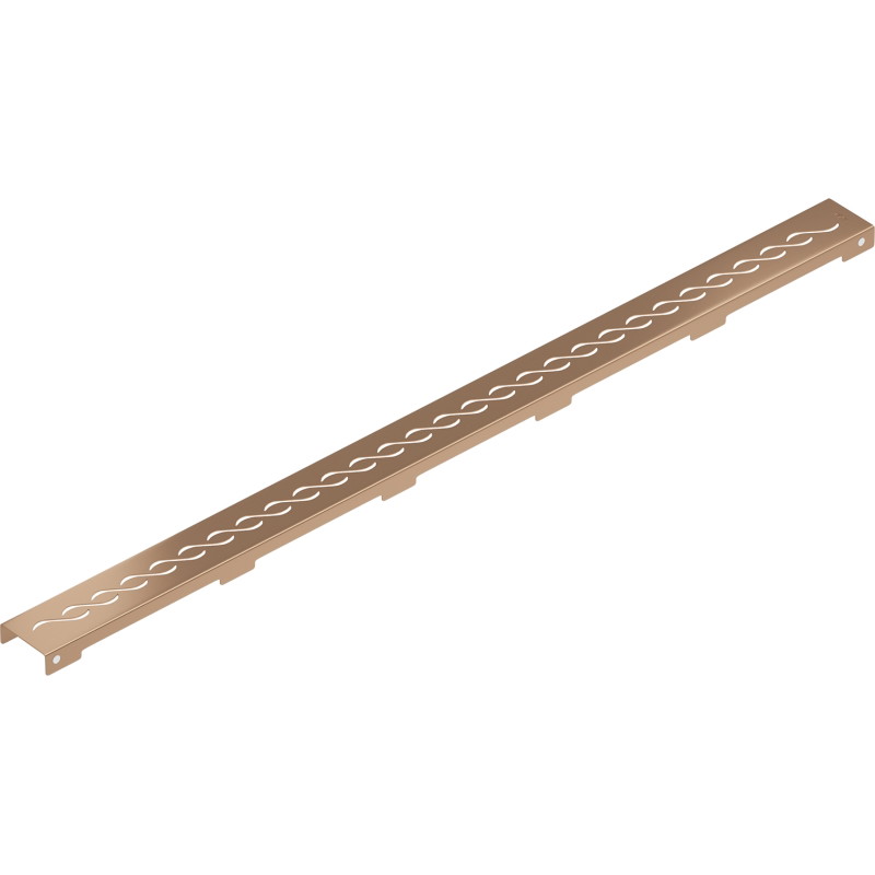 Mexen Flat M18 kryt na žľabový odtok 80 cm, kartáčovaná meď - 1C23080