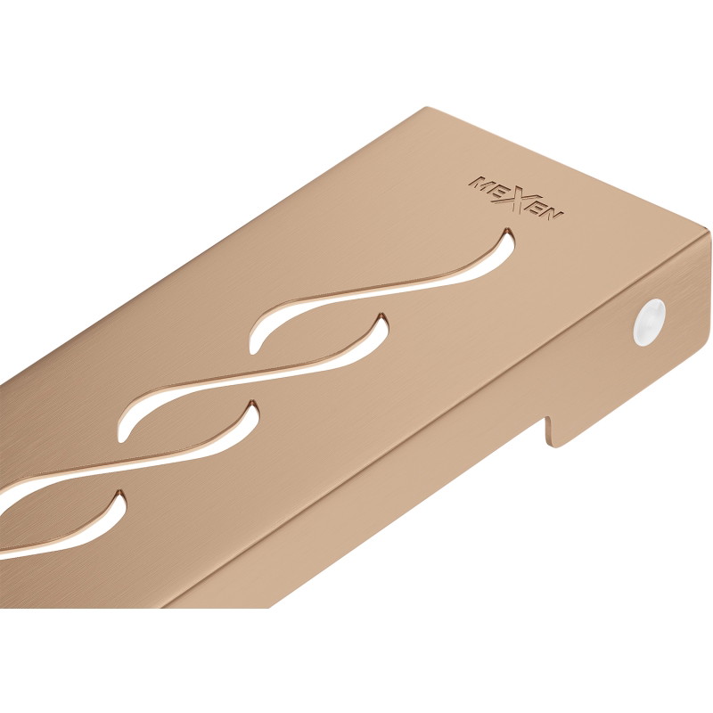 Mexen Flat M18 kryt na lineárny odtok 90 cm, brúsená meď - 1C23090