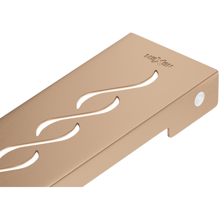 Mexen Flat M18 kryt do líniového odtoku 100 cm, brúsená meď - 1C23100