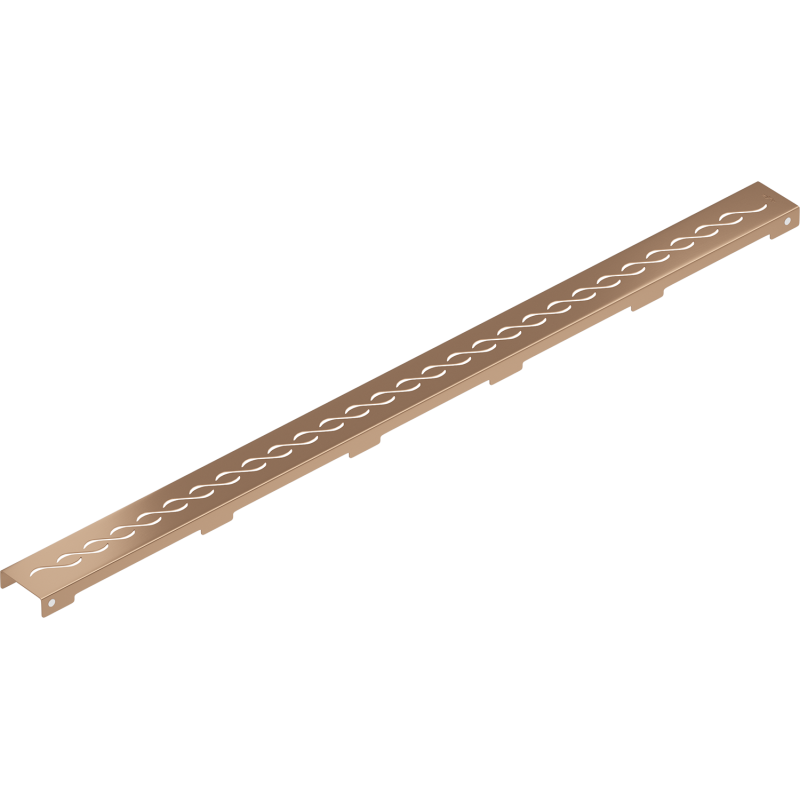 Mexen Flat M18 kryt do líniového odtoku 100 cm, brúsená meď - 1C23100