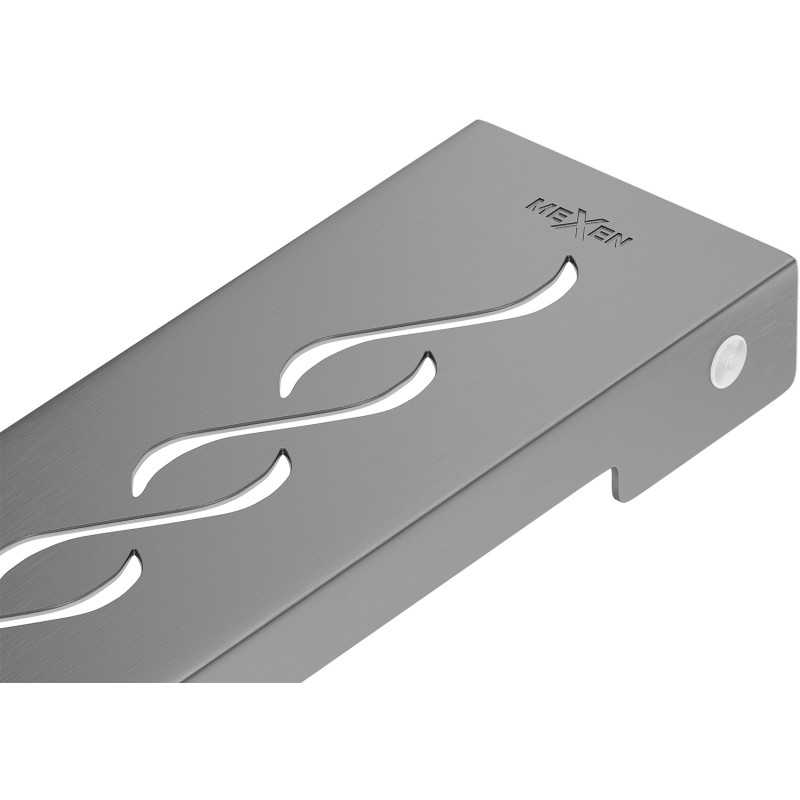 Mexen Flat M18 kryt na líniový odtok 50 cm, gun gray brúsený - 1E23050