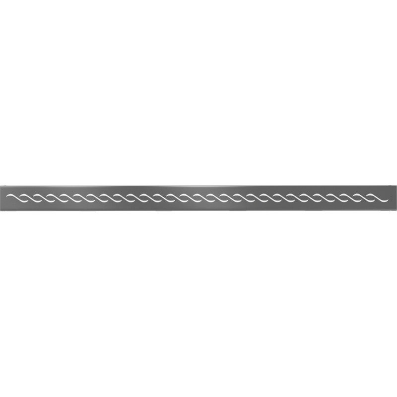 Mexen Flat M18 kryt na líniový odtok 80 cm, gun gray brúsený - 1E23080