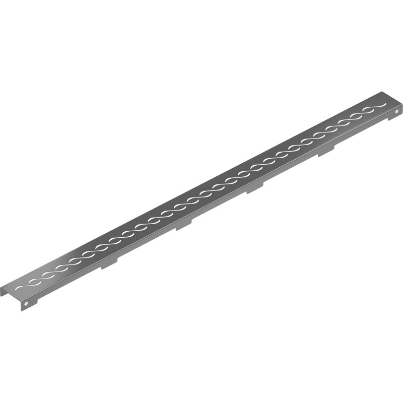 Mexen Flat M18 kryt na líniový odtok 90 cm, gun gray kartáčovaný - 1E23090