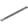 Mexen Flat M18 kryt odtokového žľabu 100 cm, gun gray kartáčovaný - 1E23100