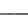 Mexen Flat M18 kryt odtokového žľabu 100 cm, gun gray kartáčovaný - 1E23100