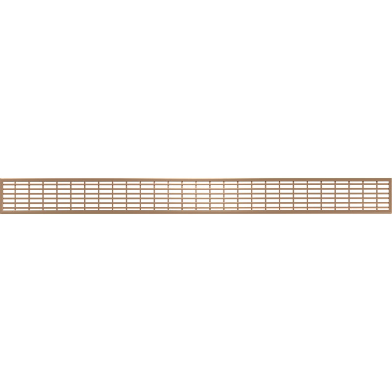 Mexen Flat M33 kryt na lineárny odtok 50 cm, brúsená meď - 1C33050