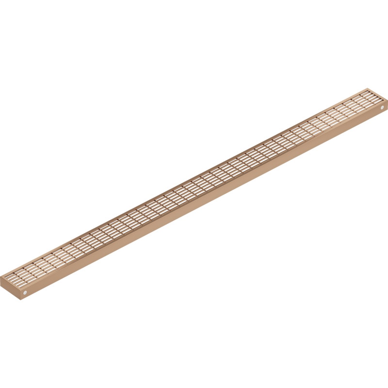 Mexen Flat M33 kryt na lineárny odtok 80 cm, brúsená meď - 1C33080