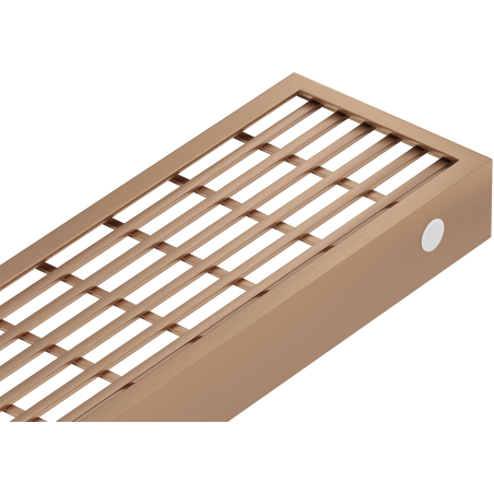 Mexen Flat M33 kryt na lineárny odtok 90 cm, kartáčovaná meď - 1C33090