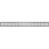 Mexen Flat M33 kryt do líniového odtoku 70 cm, kartáčovaný gun šedý - 1E33070