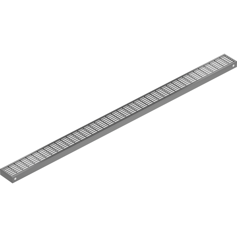 Mexen Flat M33 kryt odpadu pre lineárny odtok 90 cm, brúsená zbraňová šedá - 1E33090