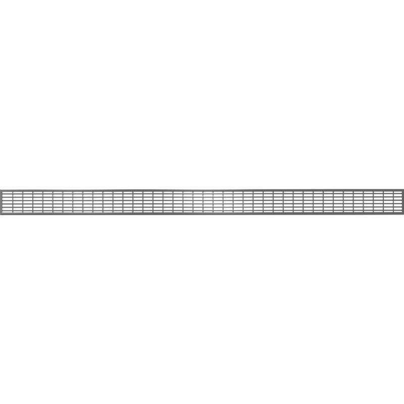 Mexen Flat M33 kryt na lineárny odtok 100 cm, kartáčovaný gun gray - 1E33100