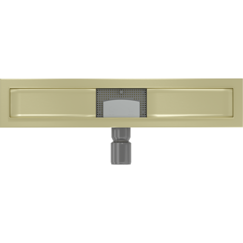 Mexen Flat telo na odtokový žľab 50 cm, zlatý brúsený - 1A15050