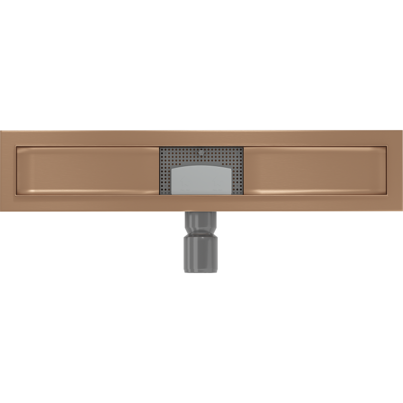 Mexen Flat korpus pre lištový odtok 60 cm, brúsená meď - 1C15060