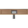 Mexen Flat korpus pre lištový odtok 60 cm, brúsená meď - 1C15060