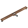 Mexen Flat telo pre lineárny odtok 100 cm, brúsená meď - 1C15100