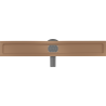 Mexen Flat 360° rotačné telo pre lineárny odtok 60 cm, brúsená meď - 1C40060